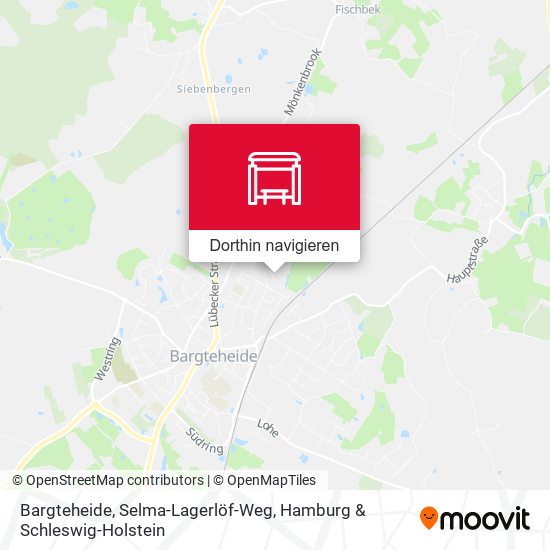 Bargteheide, Selma-Lagerlöf-Weg Karte