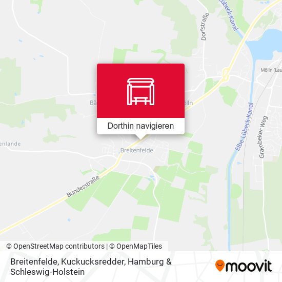 Breitenfelde, Kuckucksredder Karte