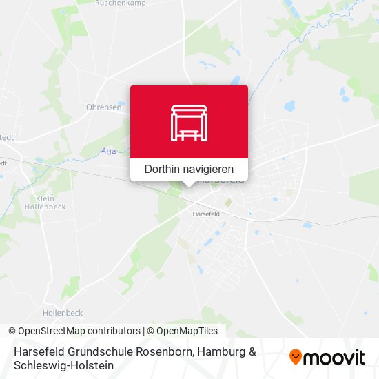 Harsefeld Grundschule Rosenborn Karte