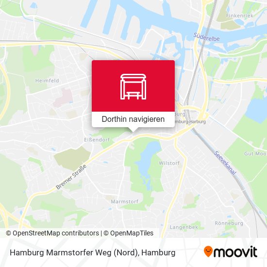 Hamburg Marmstorfer Weg (Nord) Karte