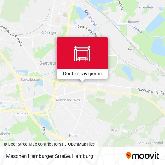 Maschen Hamburger Straße Karte