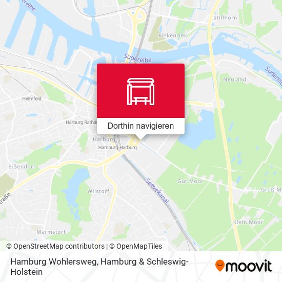 Hamburg Wohlersweg Karte