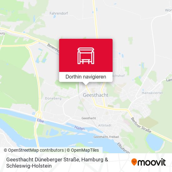 Geesthacht Düneberger Straße Karte