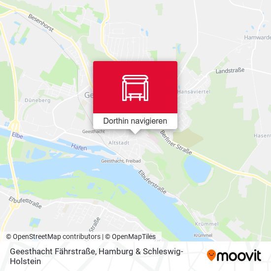 Geesthacht Fährstraße Karte