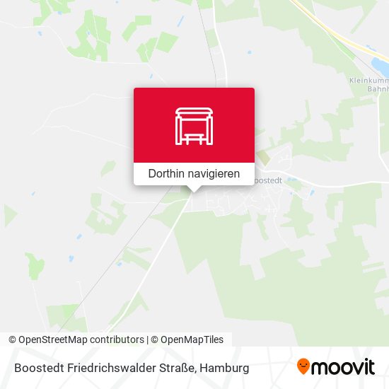Boostedt Friedrichswalder Straße Karte