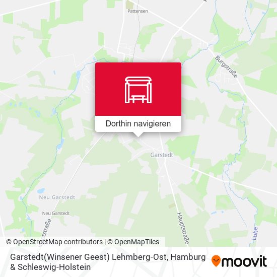 Garstedt(Winsener Geest) Lehmberg-Ost Karte