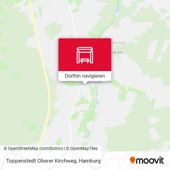 Toppenstedt Oberer Kirchweg Karte