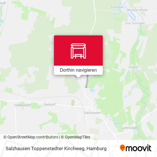 Salzhausen Toppenstedter Kirchweg Karte