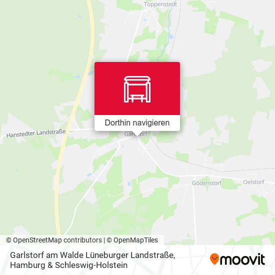 Garlstorf am Walde Lüneburger Landstraße Karte
