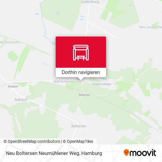 Neu Boltersen Neumühlener Weg Karte