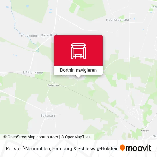 Rullstorf-Neumühlen Karte