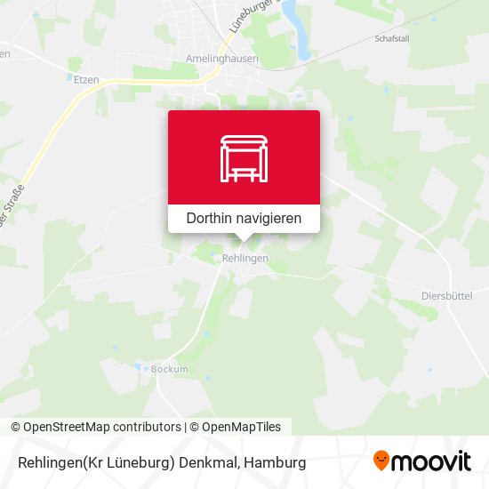 Rehlingen(Kr Lüneburg) Denkmal Karte