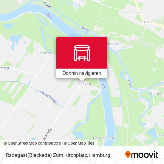 Radegast(Bleckede) Zum Kirchplatz Karte
