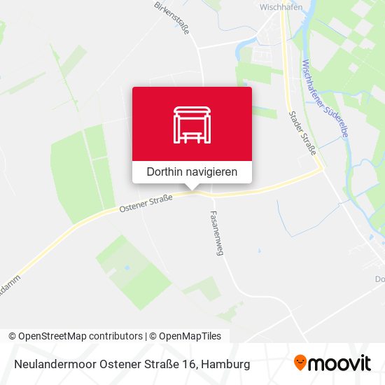 Neulandermoor Ostener Straße 16 Karte