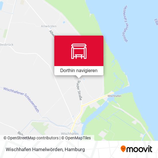 Wischhafen Hamelwörden Karte