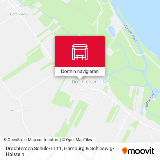 Drochtersen Schule/L111 Karte