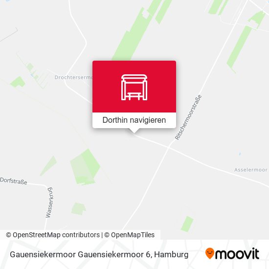 Gauensiekermoor Gauensiekermoor 6 Karte