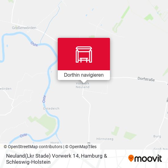 Neuland(Lkr Stade) Vorwerk 14 Karte