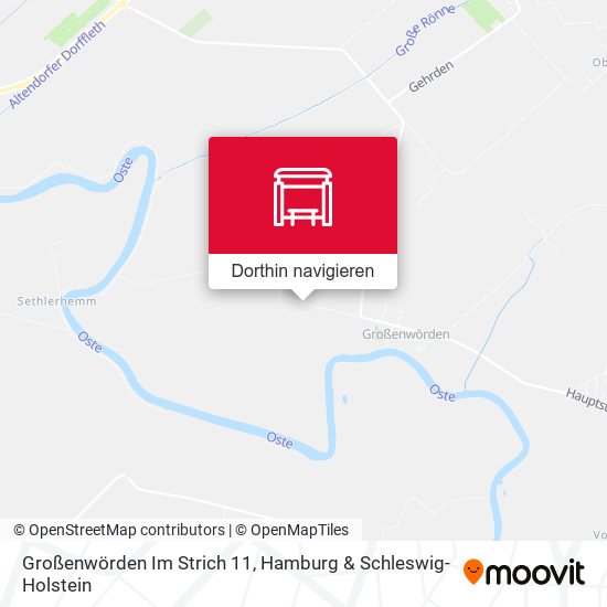 Großenwörden Im Strich 11 Karte