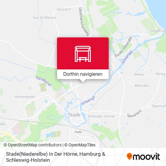 Stade(Niederelbe) In Der Hörne Karte