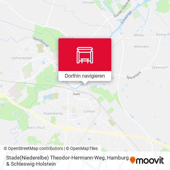 Stade(Niederelbe) Theodor-Hermann-Weg Karte