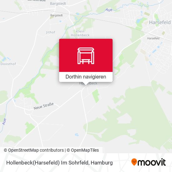 Hollenbeck(Harsefeld) Im Sohrfeld Karte