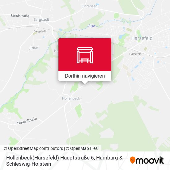 Hollenbeck(Harsefeld) Hauptstraße 6 Karte