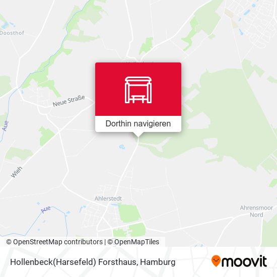 Hollenbeck(Harsefeld) Forsthaus Karte