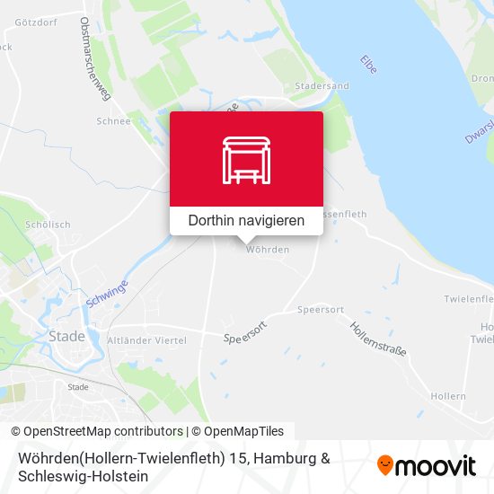 Wöhrden(Hollern-Twielenfleth) 15 Karte