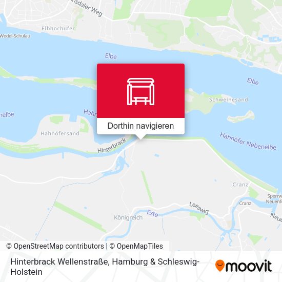 Hinterbrack Wellenstraße Karte