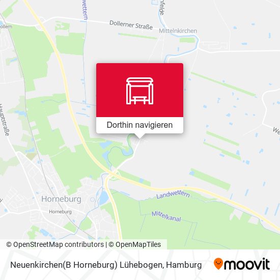 Neuenkirchen(B Horneburg) Lühebogen Karte