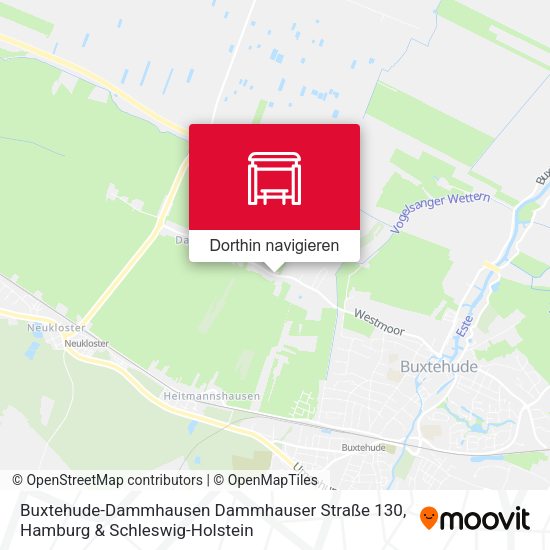 Buxtehude-Dammhausen Dammhauser Straße 130 Karte