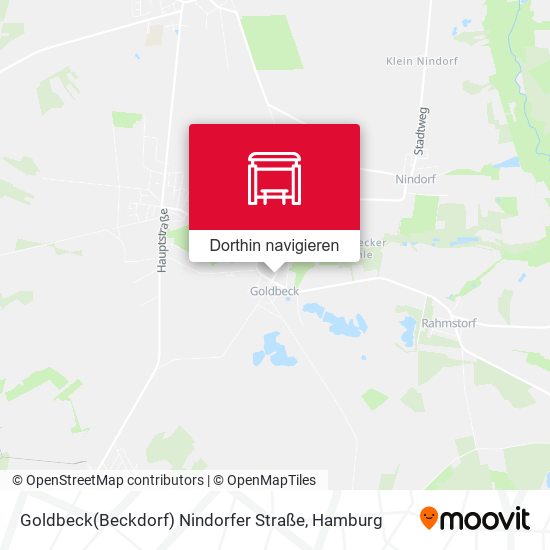 Goldbeck(Beckdorf) Nindorfer Straße Karte
