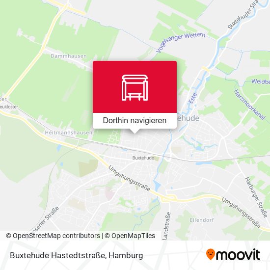 Buxtehude Hastedtstraße Karte
