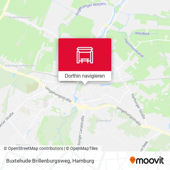 Buxtehude Brillenburgsweg Karte