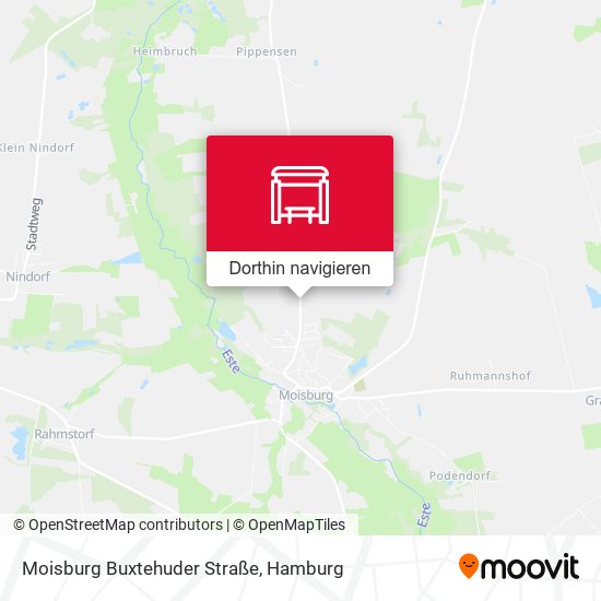 Moisburg Buxtehuder Straße Karte