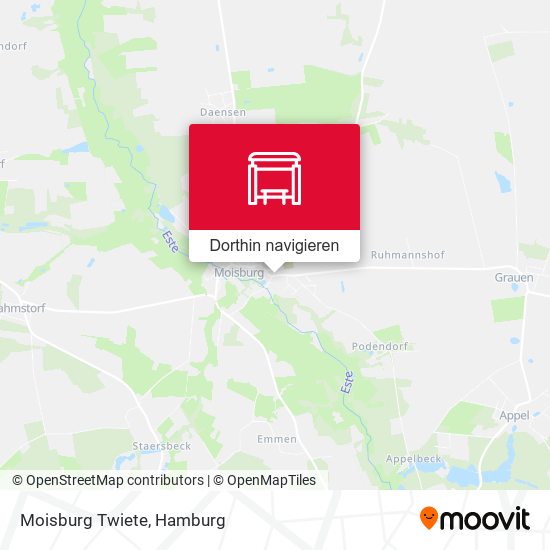 Moisburg Twiete Karte