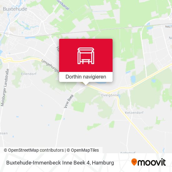 Buxtehude-Immenbeck Inne Beek 4 Karte