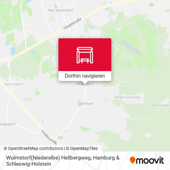 Wulmstorf(Niederelbe) Hellbergweg Karte