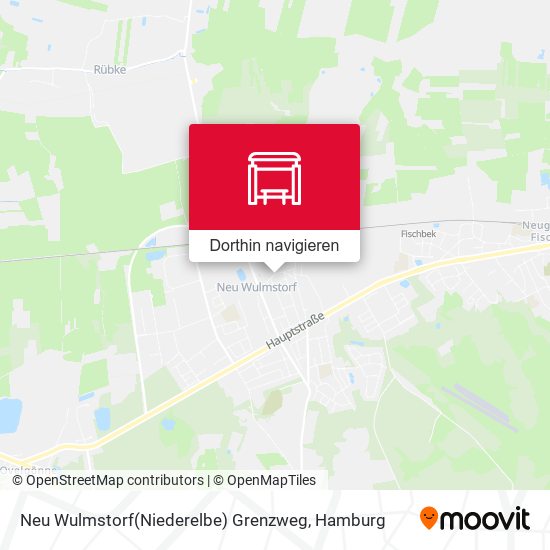 Neu Wulmstorf(Niederelbe) Grenzweg Karte