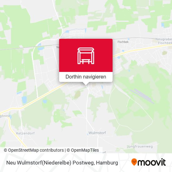 Neu Wulmstorf(Niederelbe) Postweg Karte