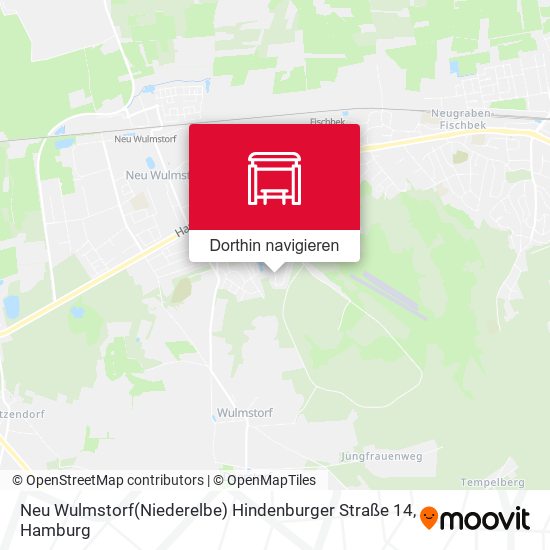 Neu Wulmstorf(Niederelbe) Hindenburger Straße 14 Karte