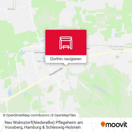 Neu Wulmstorf(Niederelbe) Pflegeheim am Vossberg Karte