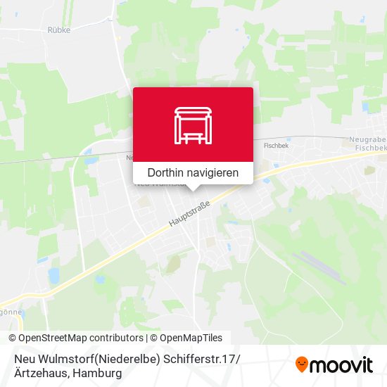 Neu Wulmstorf(Niederelbe) Schifferstr.17 / Ärtzehaus Karte
