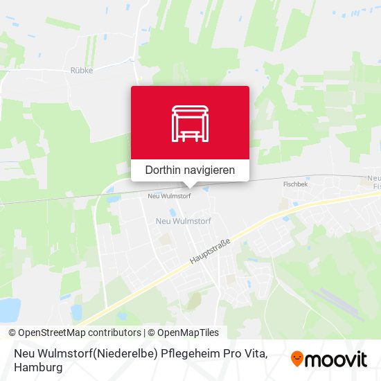 Neu Wulmstorf(Niederelbe) Pflegeheim Pro Vita Karte