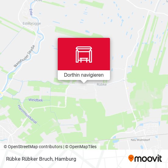 Rübke Rübker Bruch Karte