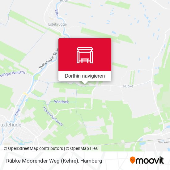 Rübke Moorender Weg (Kehre) Karte