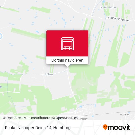 Rübke Nincoper Deich 14 Karte