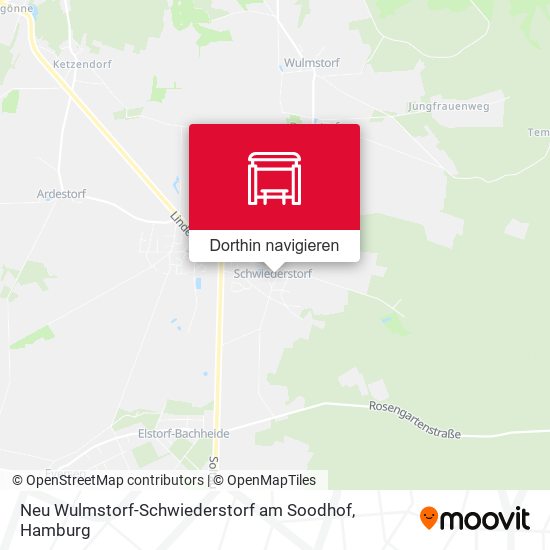 Neu Wulmstorf-Schwiederstorf am Soodhof Karte