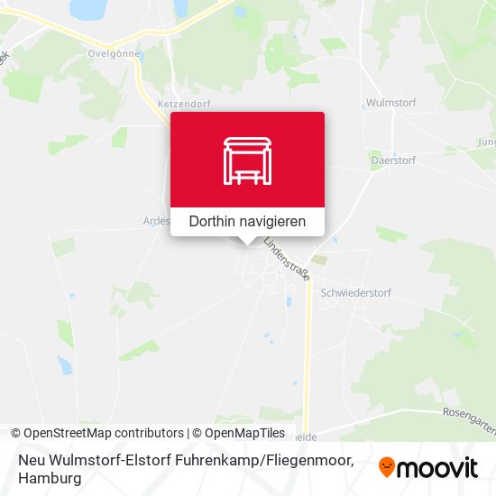 Neu Wulmstorf-Elstorf Fuhrenkamp / Fliegenmoor Karte